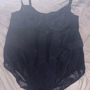 Torrid Black Shapewear Bodysuit
